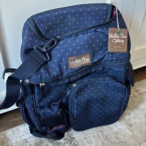 NWT Matilda Jane Backpack/Cooler/Diaper Bag - MULTIPURPOSE BAG